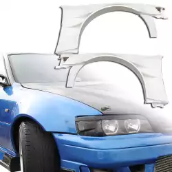 FRP ORI t4 75mm Fenders (front) 4pc > Toyota Chaser (JZX100) 1997-2001 image - 1