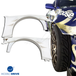 ModeloDrive FRP ORI t4 75mm Fenders (front) 4pc > Toyota Chaser (JZX100) 1997-2001 image - 4