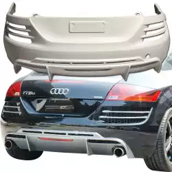 FRP PDES Rear Bumper > Audi TT 2008-2014 image - 1