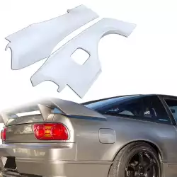 FRP ORI t3 55mm Wide Body Fenders (rear) > Nissan 240SX 1989-1994 > 3dr Hatch image - 15