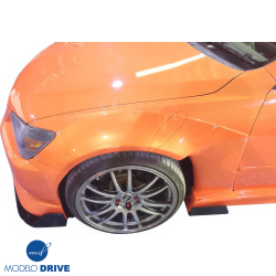 ModeloDrive FRP MSV Wide Body 40mm Fender Flares (front) 4pc > Lexus IS300 2000-2005> 4dr image - 2