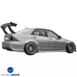 FRP MSV Wide Body 65mm Fender Flares (rear) 6pc > Lexus IS300 2000-2005> 4dr image - 2