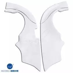 FRP MSV Wide Body 65mm Fender Flares (rear) 6pc > Lexus IS300 2000-2005> 4dr image - 4