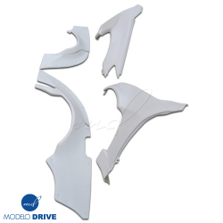 ModeloDrive FRP MSV Wide Body 40/65 Fender Flare Set 10pc > Lexus IS300 2000-2005> 4dr image - 3