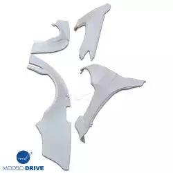 FRP MSV Wide Body 40/65 Fender Flare Set 10pc > Lexus IS300 2000-2005> 4dr image - 3