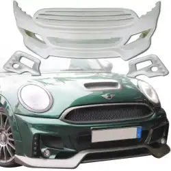 FRP DUAG Front Bumper 3pc > Mini Mini Cooper F56 F57 2014-2020 image - 1