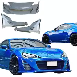 FRP BLIT Body Kit 3pc > Subaru BRZ (ZN6) 2013-2020 image - 4