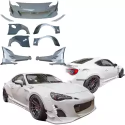 FRP BLIT Wide Body Kit 11pc > Subaru BRZ (ZN6) 2013-2020 image - 1