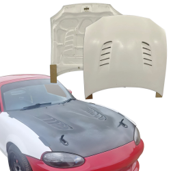 ModeloDrive FRP CSPE Hood > Mazda Miata (NB) 1998-2005 image - 1
