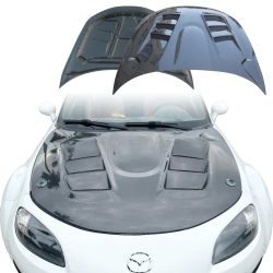 ModeloDrive Carbon Fiber RAME A9 Hood > Mazda Miata (NC) 2006-2015 image - 19
