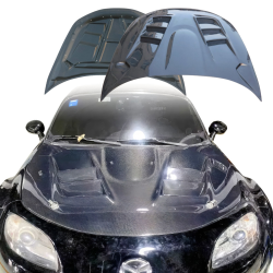 ModeloDrive Carbon Fiber RAME A9 Hood > Mazda Miata (NC) 2006-2015 image - 1