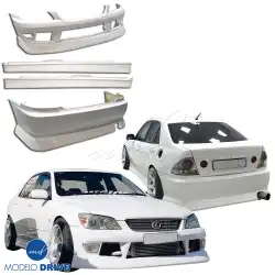 FRP BSPO Body Kit 4pc > Lexus IS300 2000-2005> 4dr image - 7