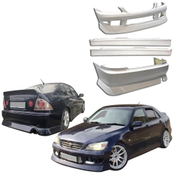 ModeloDrive FRP BSPO Body Kit 4pc > Lexus IS300 2000-2005> 4dr image - 1