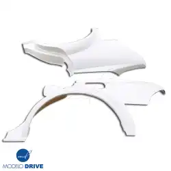 FRP BSPO Wide Body 60mm Fenders (rear) 4pc > Lexus IS300 2000-2005> 4dr image - 14