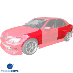 ModeloDrive FRP BSPO Wide Body Fenders (set) 8pc > Lexus IS300 2000-2005> 4dr image - 4