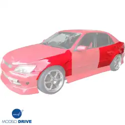 FRP BSPO Wide Body Fenders (set) 8pc > Lexus IS300 2000-2005> 4dr image - 8