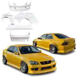 FRP BSPO Wide Body Kit 12pc > Lexus IS300 2000-2005> 4dr image - 1