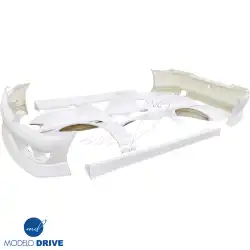 FRP BSPO Wide Body Kit 12pc > Lexus IS300 2000-2005> 4dr image - 5