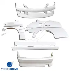 FRP BSPO Wide Body Kit 12pc > Lexus IS300 2000-2005> 4dr image - 8