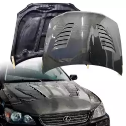 Carbon Fiber CSPE Hood > Lexus IS300 2000-2005 image - 1