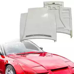FRP ORI v2 Hood > Nissan 240SX 1989-1994 image - 1