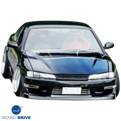 ModeloDrive Carbon Fiber ORI v2 Hood > Nissan 240SX (S14) 1997-1998 image - 2