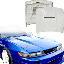 ModeloDrive FRP MSPO Hood > Nissan Silvia (S13) 1989-1994 image - 1