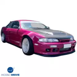 Carbon Fiber DMA D1 Hood > Nissan 240SX (S14) 1995-1996 image - 5