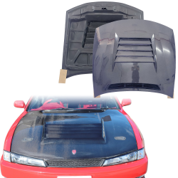 ModeloDrive Carbon Fiber DMA D1 Hood > Nissan 240SX (S14) 1997-1998 image - 17