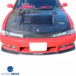 Carbon Fiber DMA D1 Hood > Nissan 240SX (S14) 1997-1998 image - 18