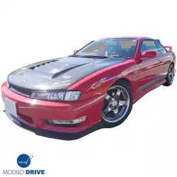 Carbon Fiber DMA D1 Hood > Nissan 240SX (S14) 1997-1998 image - 22
