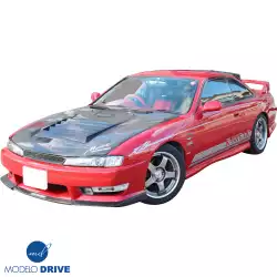Carbon Fiber DMA D1 Hood > Nissan 240SX (S14) 1997-1998 image - 25