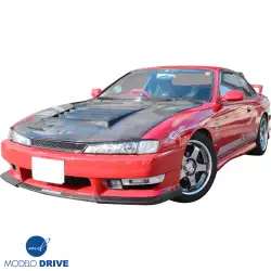 Carbon Fiber DMA D1 Hood > Nissan 240SX (S14) 1997-1998 image - 26