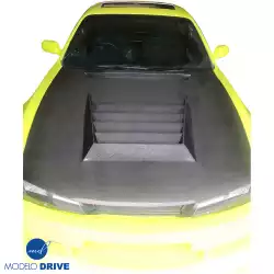 Carbon Fiber DMA D1 Hood > Nissan 240SX (S14) 1997-1998 image - 10