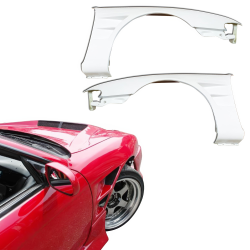 ModeloDrive FRP BSPO Wide Body 30mm Fenders (front) > Nissan 240SX (S14) 1995-1996 image - 14