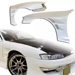 FRP BSPO Wide Body 30mm Fenders (front) > Nissan 240SX (S14) 1997-1998 image - 27