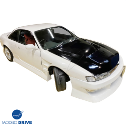 ModeloDrive FRP BSPO Wide Body 30mm Fenders (front) > Nissan 240SX (S14) 1997-1998 image - 31