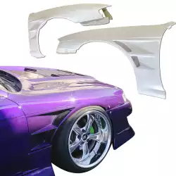FRP BSPO Wide Body 30mm Fenders (front) > Nissan 240SX (S14) 1997-1998 image - 1
