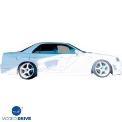 ModeloDrive FRP URA Wide Body Fenders (rear) 4pc > Nissan Skyline (R34) GTT 1999-2004 > 4dr Sedan image - 8