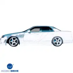 FRP URA Wide Body Fenders (rear) 4pc > Nissan Skyline (R34) GTT 1999-2004 > 4dr Sedan image - 10