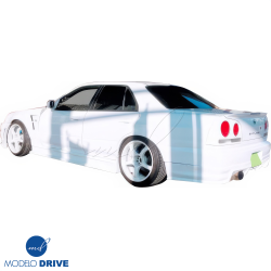 ModeloDrive FRP URA Wide Body Fenders (rear) 4pc > Nissan Skyline (R34) GTT 1999-2004 > 4dr Sedan image - 11