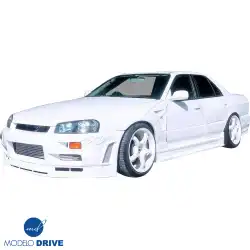 FRP URA Wide Body Fenders (rear) 4pc > Nissan Skyline (R34) GTT 1999-2004 > 4dr Sedan image - 12