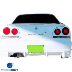 FRP URA Wide Body Fenders (rear) 4pc > Nissan Skyline (R34) GTT 1999-2004 > 4dr Sedan image - 15