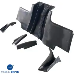 FRP TSEC Diffuser 7pc > Toyota Supra (JZA80) 1993-1998 image - 3