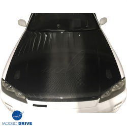 ModeloDrive Carbon Fiber OER Hood > Nissan Skyline (R34) GTS 1999-2004 image - 7