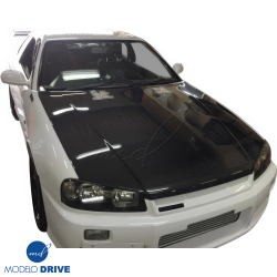 ModeloDrive Carbon Fiber OER Hood > Nissan Skyline (R34) GTS 1999-2004 image - 9