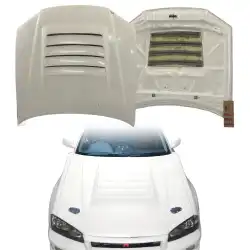 FRP NISM N1 Hood > Nissan Skyline (R34) GTR 1999-2004 image - 18