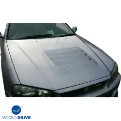 FRP NISM N1 Hood > Nissan Skyline (R34) GTR 1999-2004 image - 17