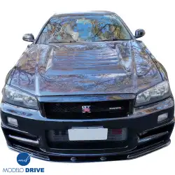 Carbon Fiber NISM N1 Hood > Nissan Skyline (R34) GTR 1999-2004 image - 21