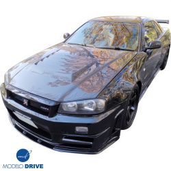 ModeloDrive Carbon Fiber NISM N1 Hood > Nissan Skyline (R34) GTR 1999-2004 image - 17